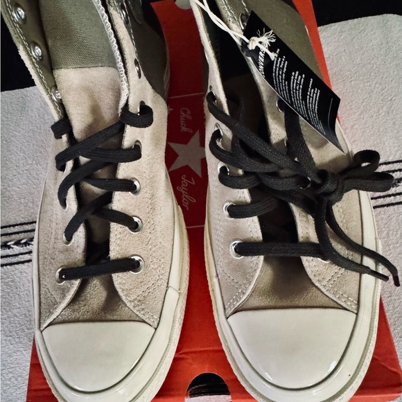Converse Chuck 70 High-Tops in Beige and Green size 10.5 - Picture 7 of 7